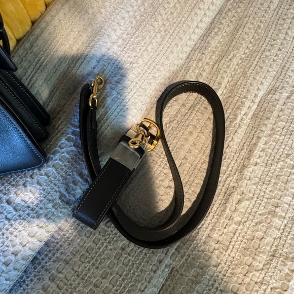 Coach Chain Tabby Shoulder Bag 30 Black - Picture 6 of 7